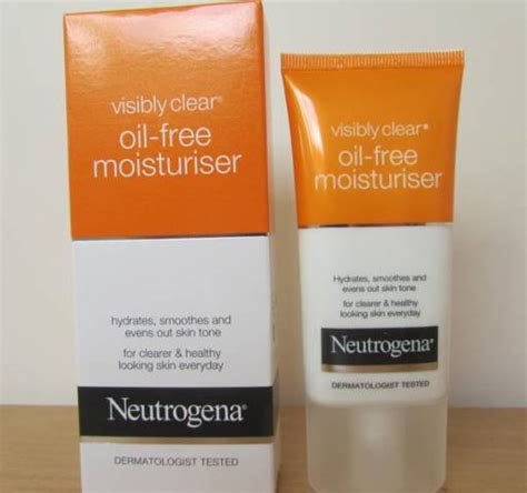 Neutrogena® skin detox dual action moisturiser. Neutrogena Visibly Clear Oil-Free Moisturizer Review