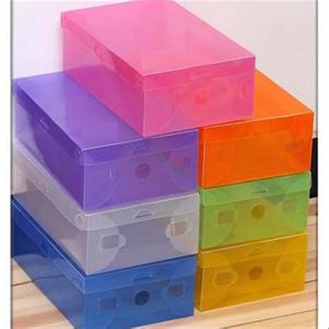 Jual Box Serbaguna Box Sepatu Kotak Sepatu Plastik Transparan Warna