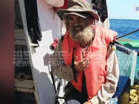 aussie sailor tim shaddock in miracle rescue after months adrift the courier mail