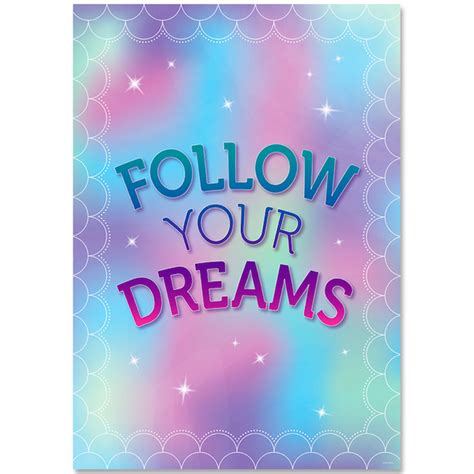 Follow Your Dreams Mystical Magical Inspire U Classroom Display Poster
