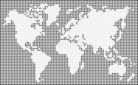 World Map Vector Gray Stock Illustrations 19676 World Map Vector