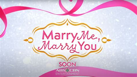 Marry Me Marry You Trailer 2 Coming Soon Youtube