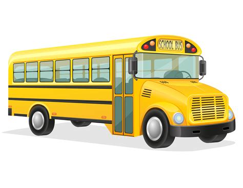 Cartoon School Bus Clipartsco Images