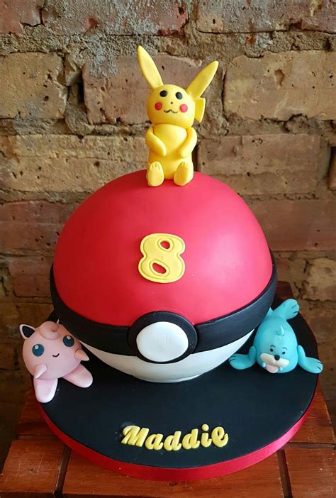 Pokemon Ball Cake Bolos Infantis Bolo