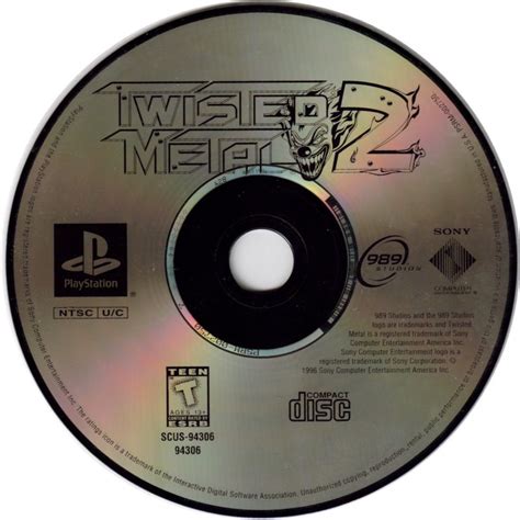 Twisted Metal 2 1996 Box Cover Art Mobygames