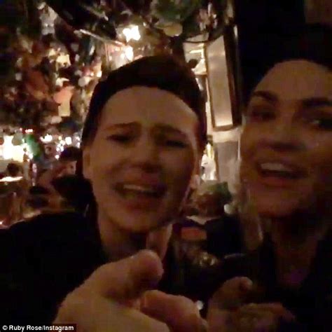 Ruby Rose With Model Madison Paige Before Confirming Phoebe Dahl Split