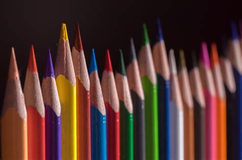 Free Images Pencil Macro Office Paint Colorful Close Children