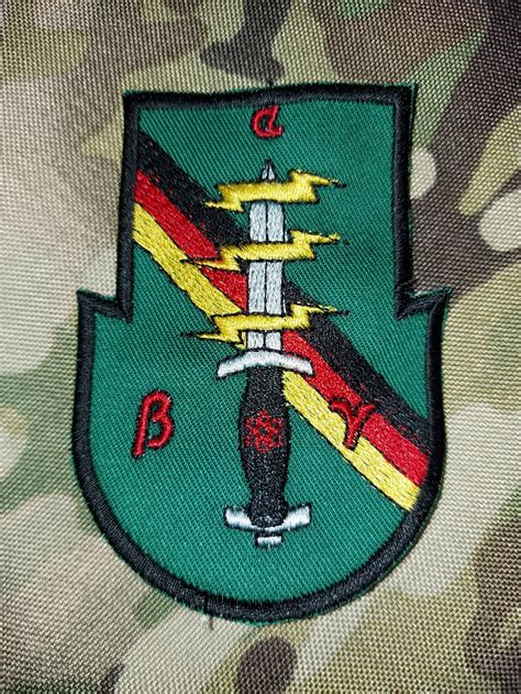 Us Army Detachment A 7 10th Special Forces Group Oda Sfoda Team Patch