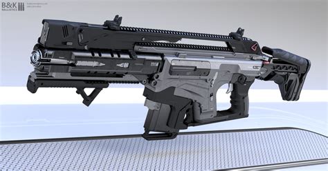 Artstation Assault Rifle Concept Gregor Kopka Guns Assault Rifle