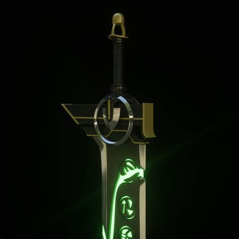 Artstation 3d Riven Sword Resources