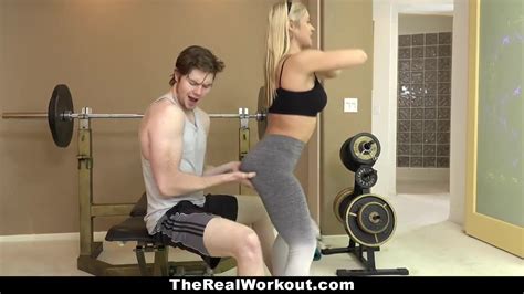 Teamskeet Hot Fitness Trainer Gives Client Free Fuck