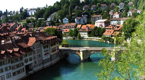 Old Beautiful City Bern In Switzerland Beautiful Traveling Places