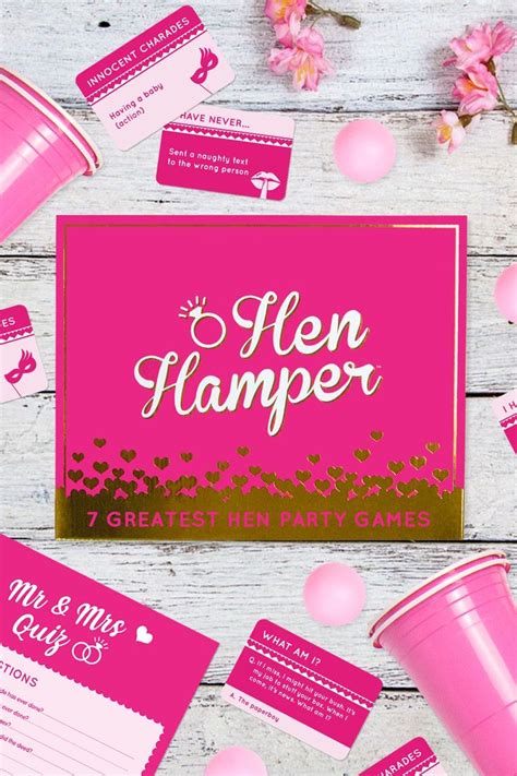 Hen Hamper 7 Greatest Hen Party Games Hen Party Games Party Games