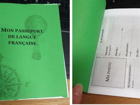 My French Language Passport | Teaching Resources