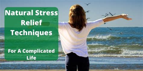Natural Stress Relief Techniques For A Complicated Life