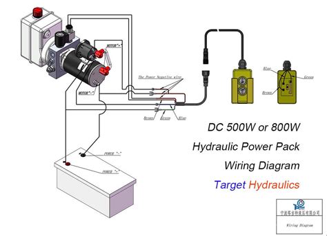 Hydraulic Wiring Diagram V Wiring Diagram Hydraulic Dc Pump