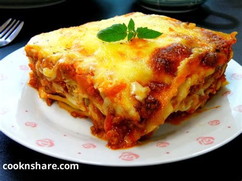 Baked Lasagna Cook N Share