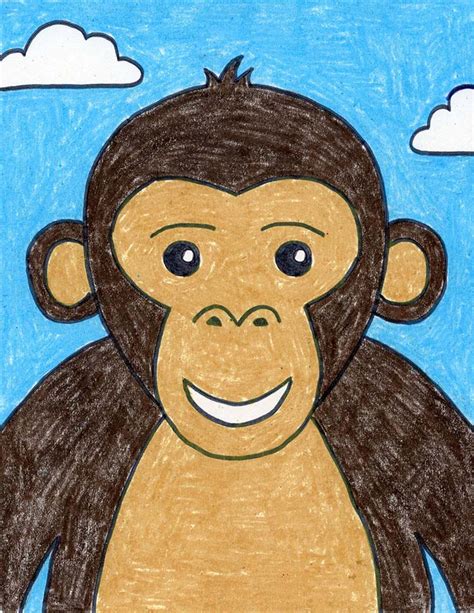 Draw A Monkey Art Projects For Kids Bloglovin