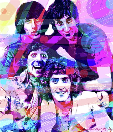 The Who 1970 Painting By David Lloyd Glover Pixels