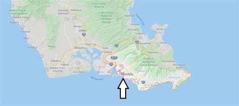 Googlemap, osm, yandex usa, north america. Honolulu Map and Map of Honolulu, Honolulu on Map | Where ...
