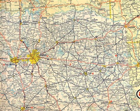 Infoplease is the world's largest free reference site. Texasfreeway > Statewide > Historic Information > Old Road Maps - North Texas Highway Map ...