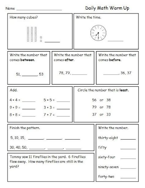 Math Warm Ups Daily Math Math Morning Work Math Spiral Review