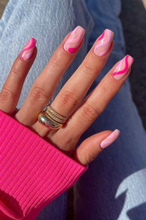 Lookfantastic International Pink Acrylic Nails Cute Gel Nails Cute Acrylic Nails