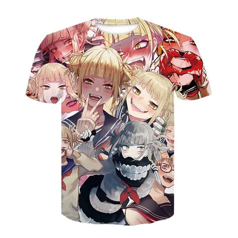 Autumn 2019 New Hot Anime Menwomen T Shirt 3d Cartoon Tshirt Short
