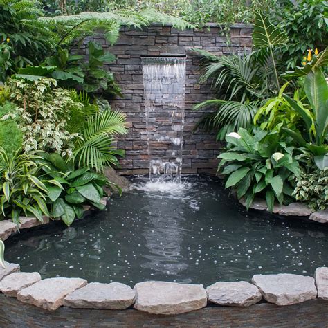 Wall Mounted Stainless Steel Waterfall Spillway Cascade 40cm Pond Pool