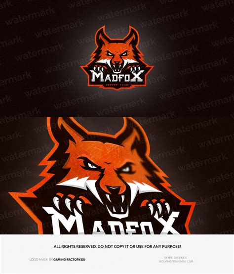 Madfox Logo Design By Myesportdesign On Deviantart