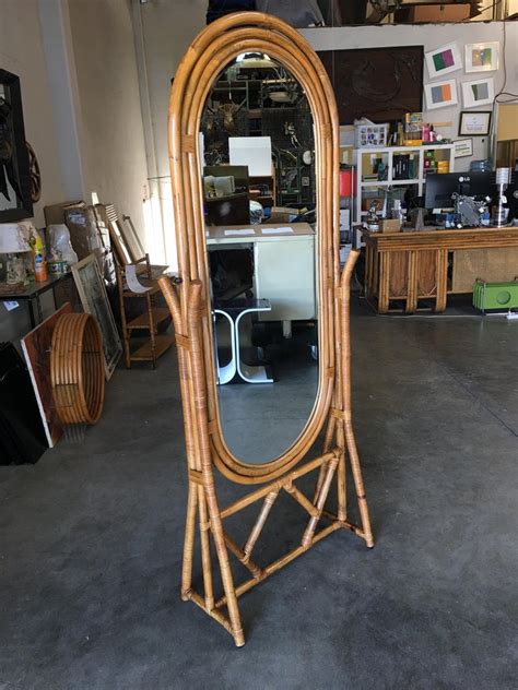 Get it now on amazon.com. Free Standing Full Length Rattan Floor Mirror by Interlude ...