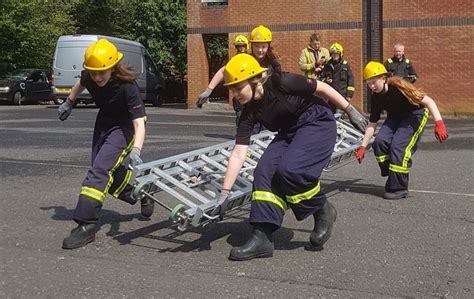 Young Firefighters Fluid Drill Campbeltown Courier