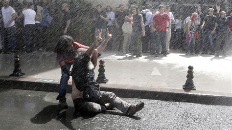 Turkish Police Fire Tear Gas As Protests Spread Itv News