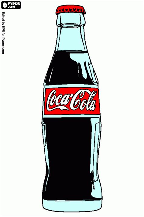 Dibujos De Coca Cola Para Colorear Reverasite