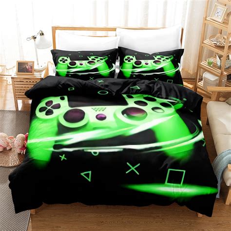 Game Comforter Sets Bed In A Bag For Boys Teen Kidshoneycomb Gaming