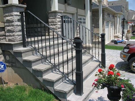 We also specialize in iron railing for porch, iron railing for decks, and other fully customized wrought iron railing exterior designs. Front Porch Railing Ideas | Joy Studio Design Gallery ...