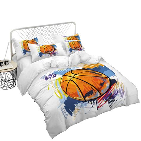 Best Basketball Twin Bedding Sets For Boys Cree Home