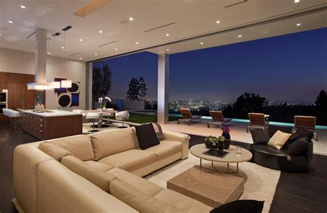 Large Modern Home With Lovely City Views Bel Air Los