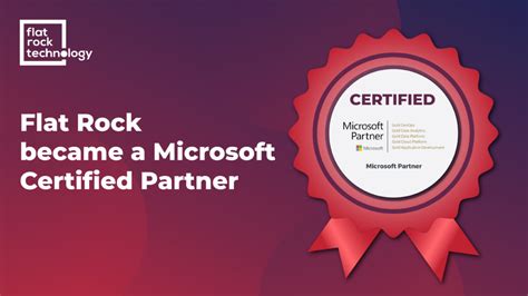 Microsoft Certified Partner Flat Rock Technology