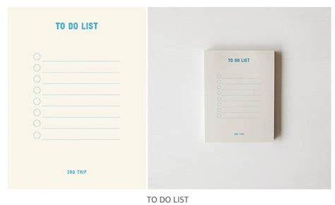 To Do List Memo Pad Review Notepad Grid Notepad Etsy Grid