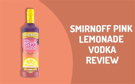 Smirnoff Pink Lemonade Vodka Review My Recipe Checklist
