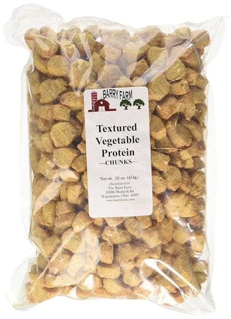Textured Vegetable Protein Chunks 1 Lb Grocery