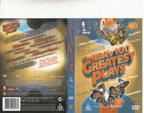 The Nbas 100 Greatest Plays 2001 Basketball Nba Dvd Ebay