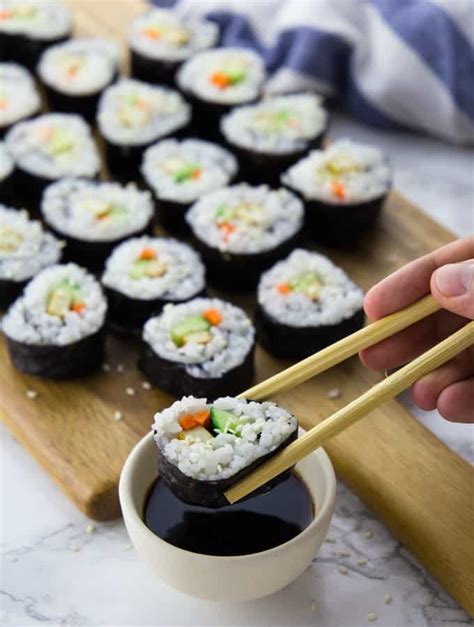 Easy Vegan Sushi Recipe Vegan Heaven