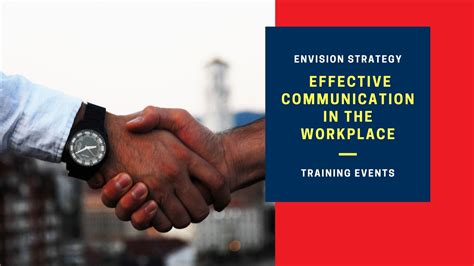 Effective Communication In The Workplace Envision Strategy