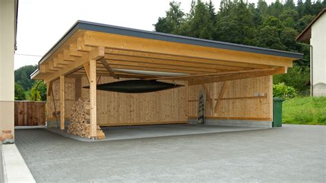 Carport Hochuli Holzbau