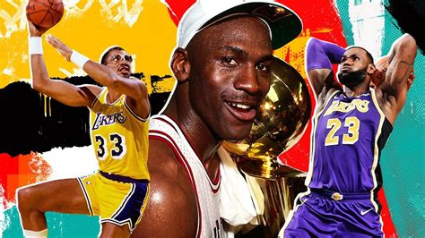 Lakers Dominate Espns 10 Greatest Players Of All Time Rlakers