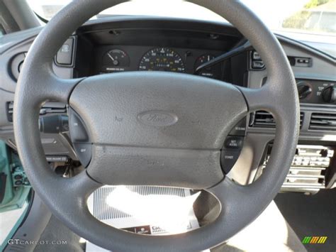 1995 Ford Taurus Gl Sedan Grey Steering Wheel Photo 55393781