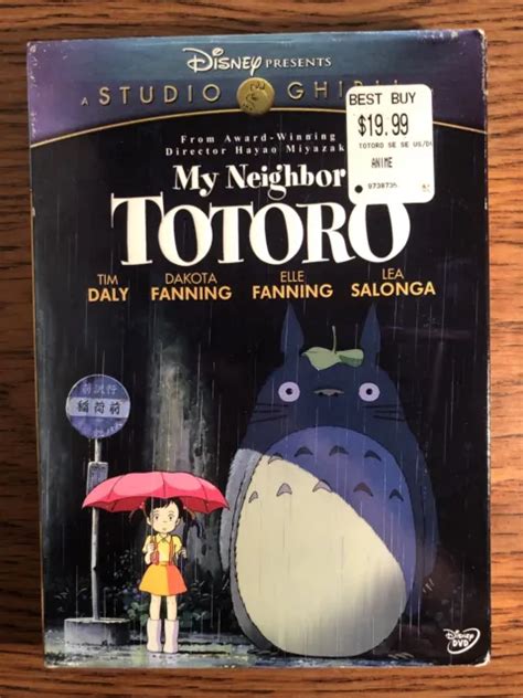 Disney My Neighbor Totoro Special Edition 2 Disc Dvd With Slipcover