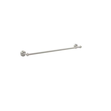 allied brass dottingham collection 30 in back to back shower door towel bar in polished nickel